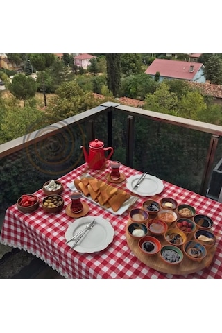 Athstore Sosluk Reçellik Çerezlik Lokumluk Kase 14 Lü Set Karışık Renkli