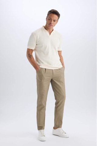 DeFacto %100 Pamuk Relax Fit Rahat Kesim Düz Paça Keten Görünümlü Yazlık Kumaş Pantolon D4251AX25SMBG755