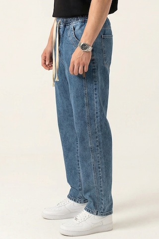 Bigdart Erkek Rahat Kesim Baggy Jean Pantolon 30076 - İndigo