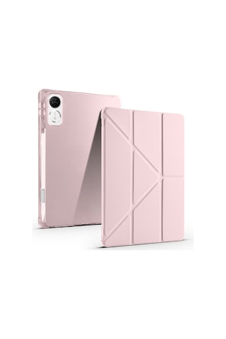 Honor Pad V9 Uyumlu Premium Tablet Kılıfı Kalemlikli Otomatik Uyandırmalı Standlı Kapaklı Kılıf
