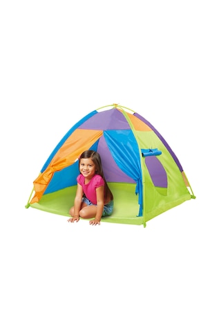 Yifomall Çocuklar İçin Dış Mekan Oyun Çadırı, Çok Renkli Kombinasyon, Katlanabilir, Europe Amerika Stili, 110x110x90cm, 0.9kg Çok Renkli
