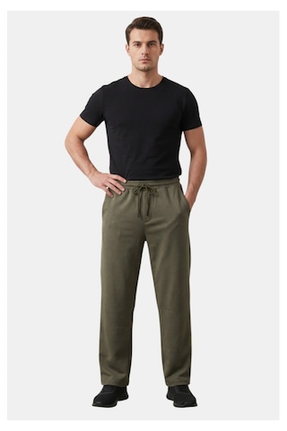 Deep Sea Deepsea Haki Baggy Style Likralı Lastikli İpli Erkek Spor Pantolon 2600262