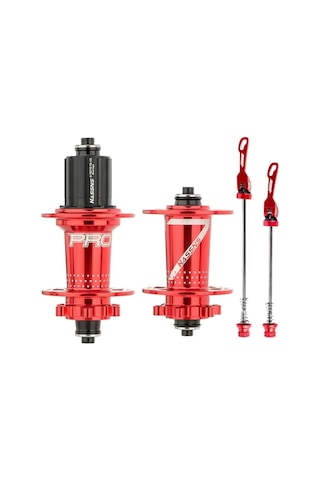 Hassns Pro7 Ön Arka Göbek Seti 32 Delik Kırmızı