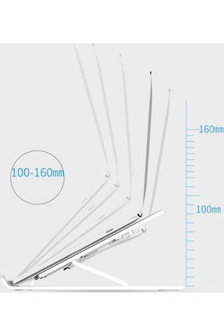 Laptop Standı Matebook Macbook Notebook Tablet Laptop Kademeli Yükseltici P1