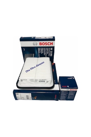 Toyota Auris 1.33 Corolla 1.6 Bosch Filtre Bakım Seti (2009-2016) 428165817