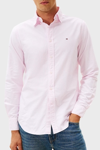 Tommy Hilfiger Erkek Gömlek Mw0mw36238 0d2 Pembe Pembe