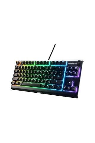 Steelseries Apex 3 TKL Kablolu RGB Su Geçirmez Türkçe Oyuncu Klavye