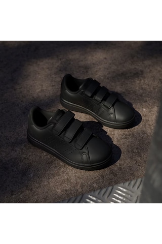 Adidas Advantage Base 2.0 Cf C Unisex Çocuk Spor Ayakkabı Ie9018 Siyah