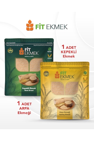 Fit Kepekli Lavaş Ekmeği 300gr Ve Arpa Lavaş Ekmeği 300gr
