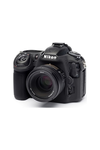 Easycover Nikon D500 Silikon Kılıf Ecnd500B (Siyah)