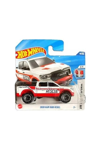 Hot Wheels Tekli Arabalar 2020 Ram 1500 Rebel Beyaz Hyw91