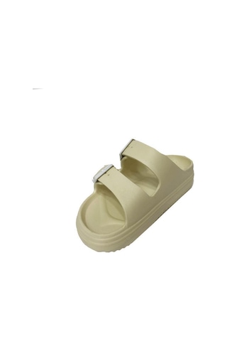 Ayfox 1006-24 Love Yazılı Suya Dayanıklı Kız Çocuk Terlik 31-35 Bej
