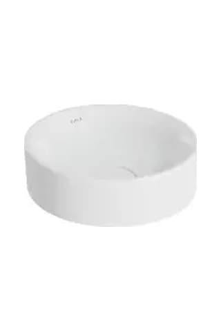 Vitra Metropole Çanak Lavabo 7542b003-0016 Yuvarlak - 40x38 Cm - Armatür Deliksiz - Su Taşma Deliksiz - Beyaz Diğer