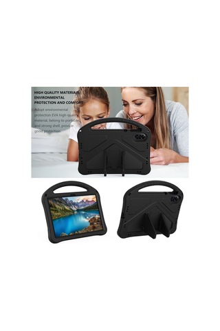 Happyplanet Xiaoqitt-eva Honor Tablet X9 Darbeye Dayanıklı Tablet Kılıfı-siyah
