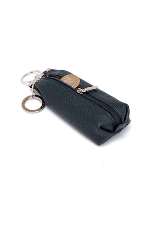 Tergan Lacivert Deri Unisex Anahtarlık 00193A38
