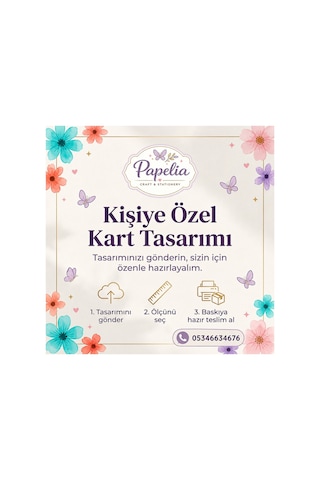 100 Adet Kişiye Özel Katvizit, Reklam Kartı, İşletme Tanıtım Kartı - Lacivert - 169