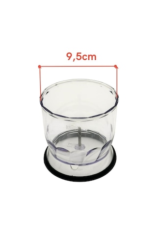 Braun Multiqucink 7-9 Blender Haznesi 350 Ml Siyah