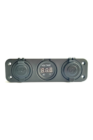 Marin Çakmaklık+Usb Soketi+Voltmetre
