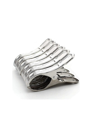 Banyo Havluları İçin Paslanmaz Çelikten Büyük Çamaşır Mandalları Şezlonglar İçin Büyük Çamaşır Mandalları D Diğer