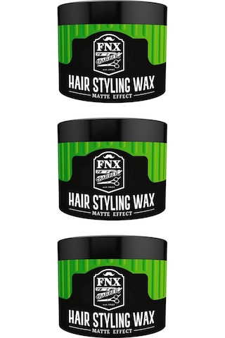 Fnx Matte Effect Doğal Mat Görünüm Wax 3 x 150 ML