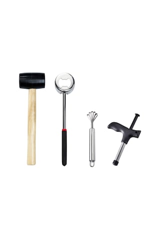 Soulader Hindistan Cevizi Kırma Aparatı Ve Açacağı Seti - Pratik Hindistan Cevizi Kıracağı İle Taze Hindistan Cevizi Yeme Aleti Diğer