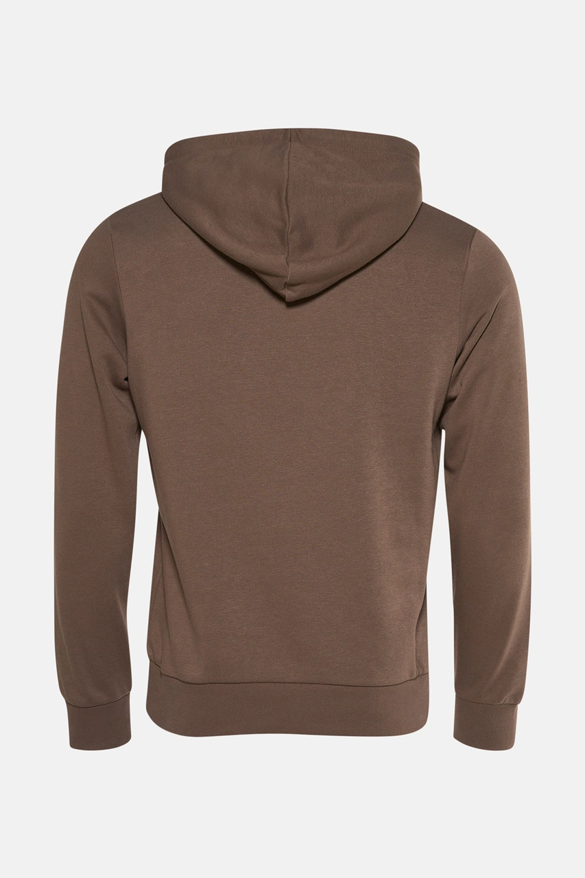 Jack & Jones Erkek Sweat 12284472 Kahve Kahve