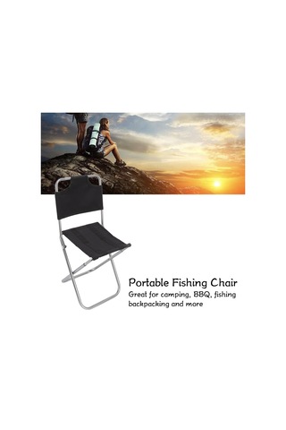 Suofeng Çince Çeviri: Katlanır Sandalye Nefes Alabilen Kumaş Taşınabilir Küçük Sırt Dayanağı Balıkçılık Sandalyesi Kamp Barbekü Yürüyüş Sandalyesi Siyah