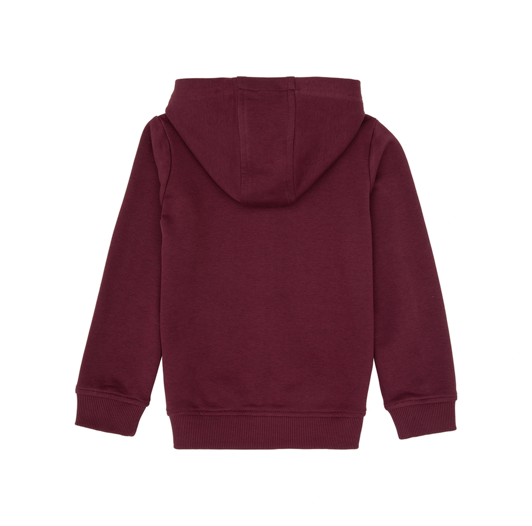 U.S. Polo Assn. Erkek Çocuk Bordo Fermuarlı Kapüşonlu Sweatshirt 50316706-VR177