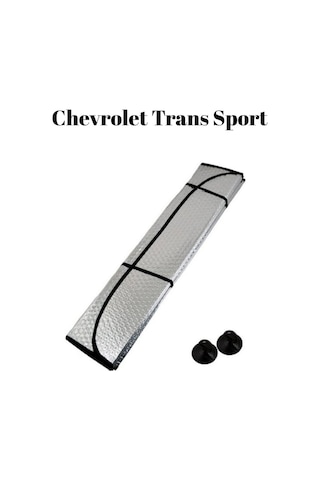 Chevrolet Trans Sport Uyumlu Ön Cam Güneşlik Perde Balonlu Metalize Alüminyum Katlanabilir 165x85cm Büyük Boy