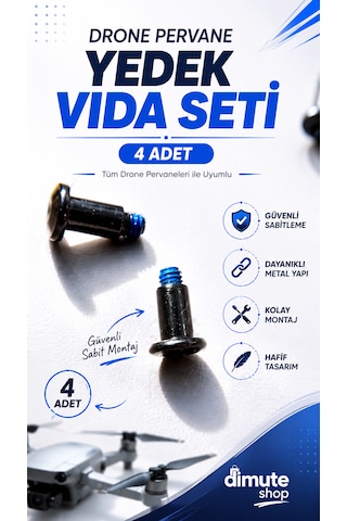 Drone Yedek Vida 4adet