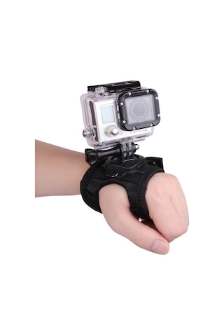 Gplus Gp156 Gopro Aksiyon Kamera 360 Derece Dönen Eldiven Aparatı
