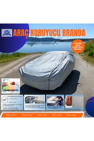 Teks Car Oto Branda Tüm Binek Araçlara Uyumlu 4 Mevsim Oto Koruyu