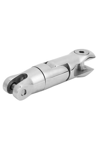 Tekne Çapa Fırdöndüsü. 8-10mm. Mafsallı Çift Haraketli. Paslanmaz