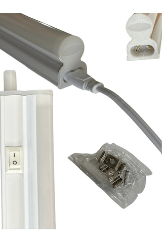 Cata Ct-2466 5w 6400k Beyaz Ledli Bant Armatür 10 Adet Beyaz
