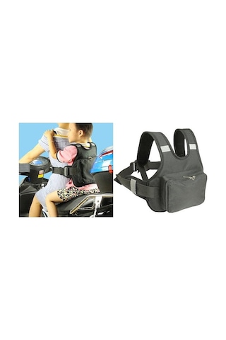 Suofeng Çocuk Elektrikli Motosiklet Emniyet Kemerleri - Dürtme Koruyucu Koltuk Bağlantı Kayışları