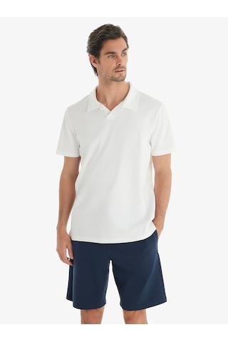 Blackspade Erkek T-shirt 40770 - Beyaz Beyaz