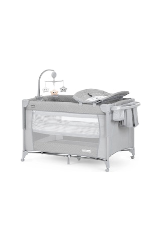 Momside Oyun Parkı Ve Park Yatağı 70 X 110 - Açık Gri