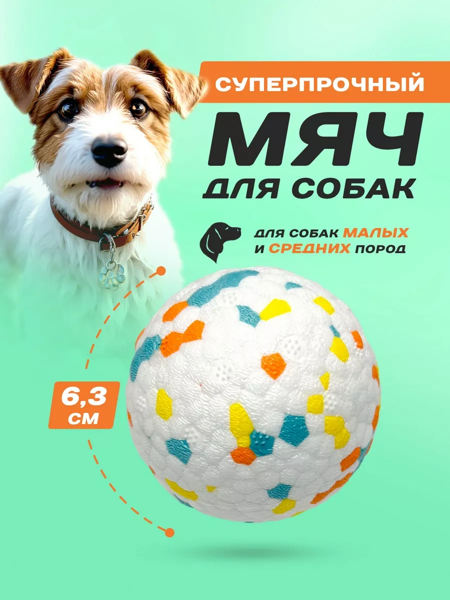 Purrfect Place Köpekler İçin Oyuncak, Süper Dayanımlı Top 201066162