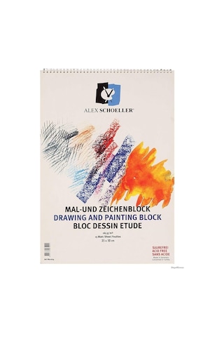 Alex Schoeller A.spr.rsm.165.35 Resim Defteri 165 Gr. 35x50 Alx-024