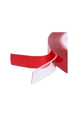 Akrilik Şeffaf Süper Güçlü Çift Taraflı Bant 10mm 5metre