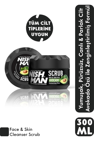 Nishman Avokado Özlü Yüz Ve Vücut Peeling 300 ML