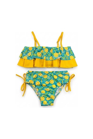 Miniğimin Cicileri Limon Desenli Fırfırlı Kız Çocuk Bikini Ta... Sarı Miniğimin Cicileri Limon Desenli Fırfırlı Kız Çocuk Bikini Ta... Sarı