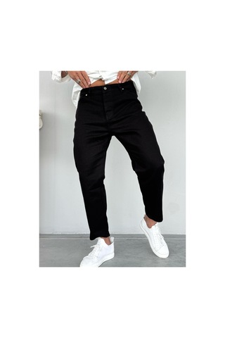 More Black Erkek Siyah Boyfriend Jean Siyah
