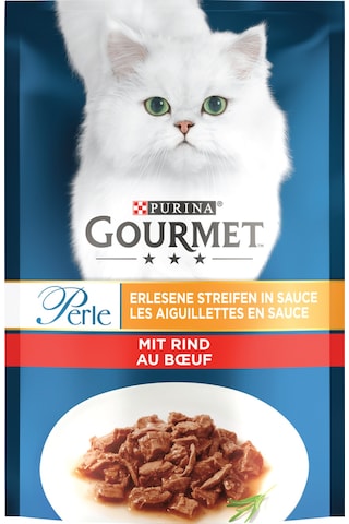 Purina Gourmet Perle Izgara Sığır Etli Pouch Yetişkin Kedi Yaş Maması 85 G