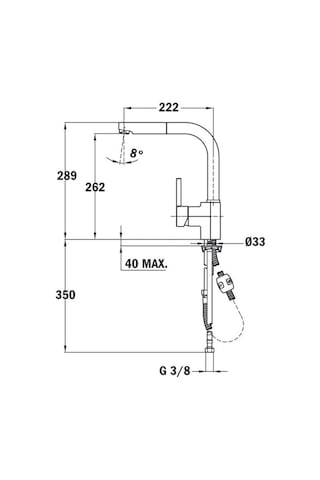 Teka Ark 938 Metallıc Siyah