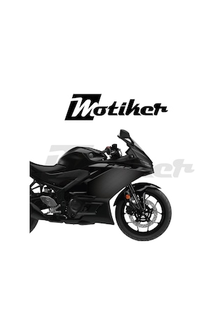 Yamaha Yzf R25 - R3 /2019 - 2025 Model Yan Grenaj Mat Karbon Tasarım Sticker Etiket Modeli