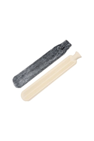 Sones 2l Uzun Şerit Çok İşlevli Su Dolu Kauçuk Sıcak Su Torbaları, Özellikler: Solmuş Siyah