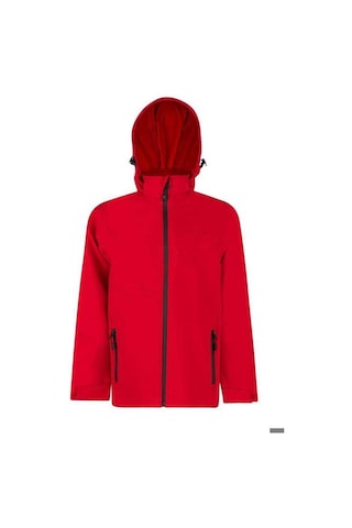 2as Bauer İnce Softshell Çocuk Mont Kırmızı