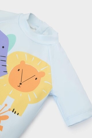 DeFacto Erkek Bebek Desenli Mayo E3358A525SMBE495 Mavi