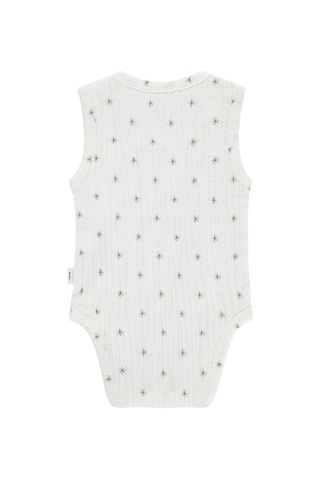 Civil Baby Yıldız Empirme 1-3 Yaş Çıtçıtlı Badi - Kahverengi Acı Kahverengi